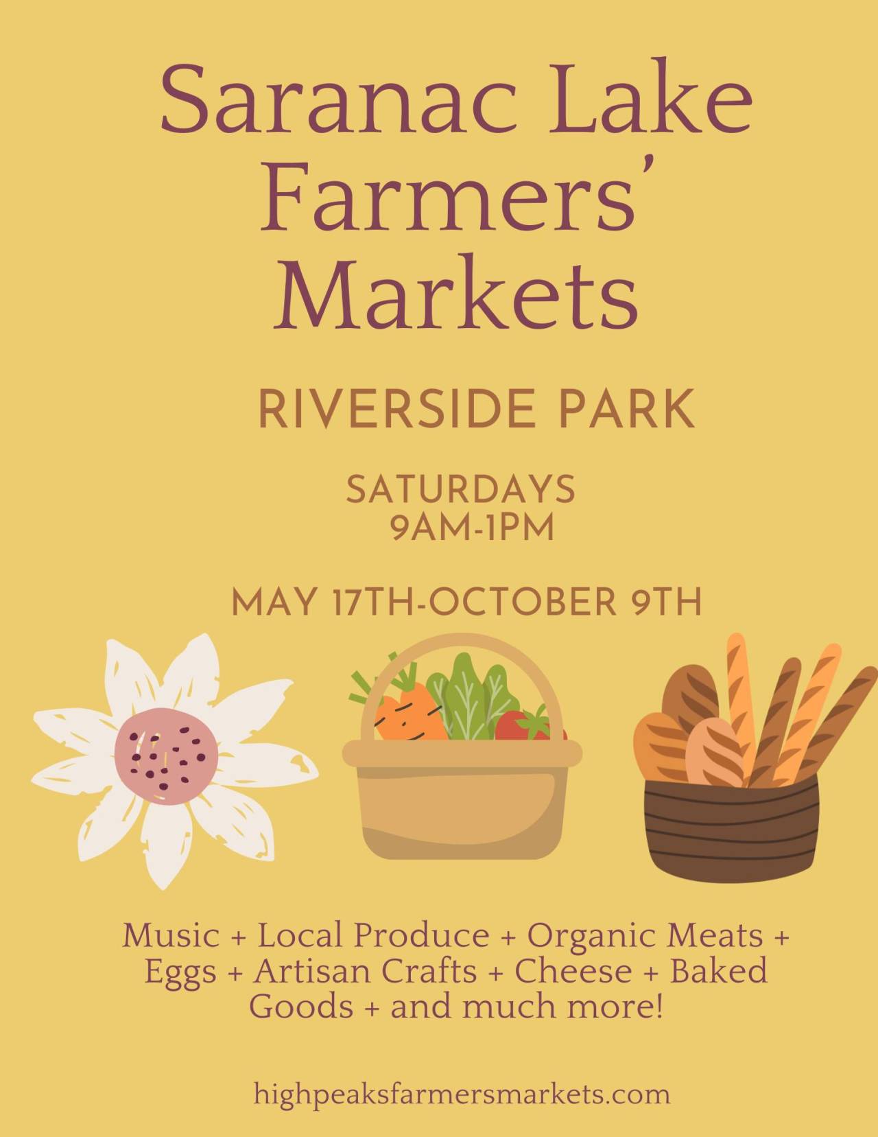 SL Farmers' Market Flyer