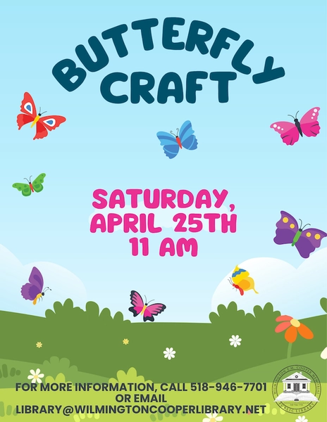 Poster for Butterfly Craft.