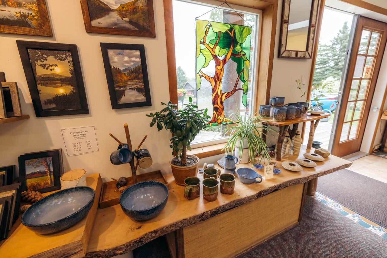 Young's Studio and Gallery shop.
