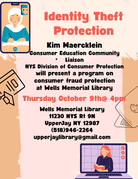 Poster for Identity Theft Protection Program.