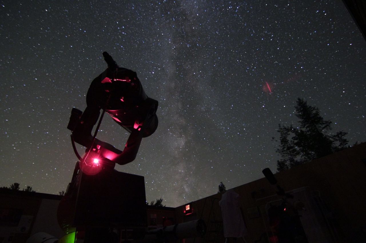 Telescope at the Adirondack Sky Center & Observatory