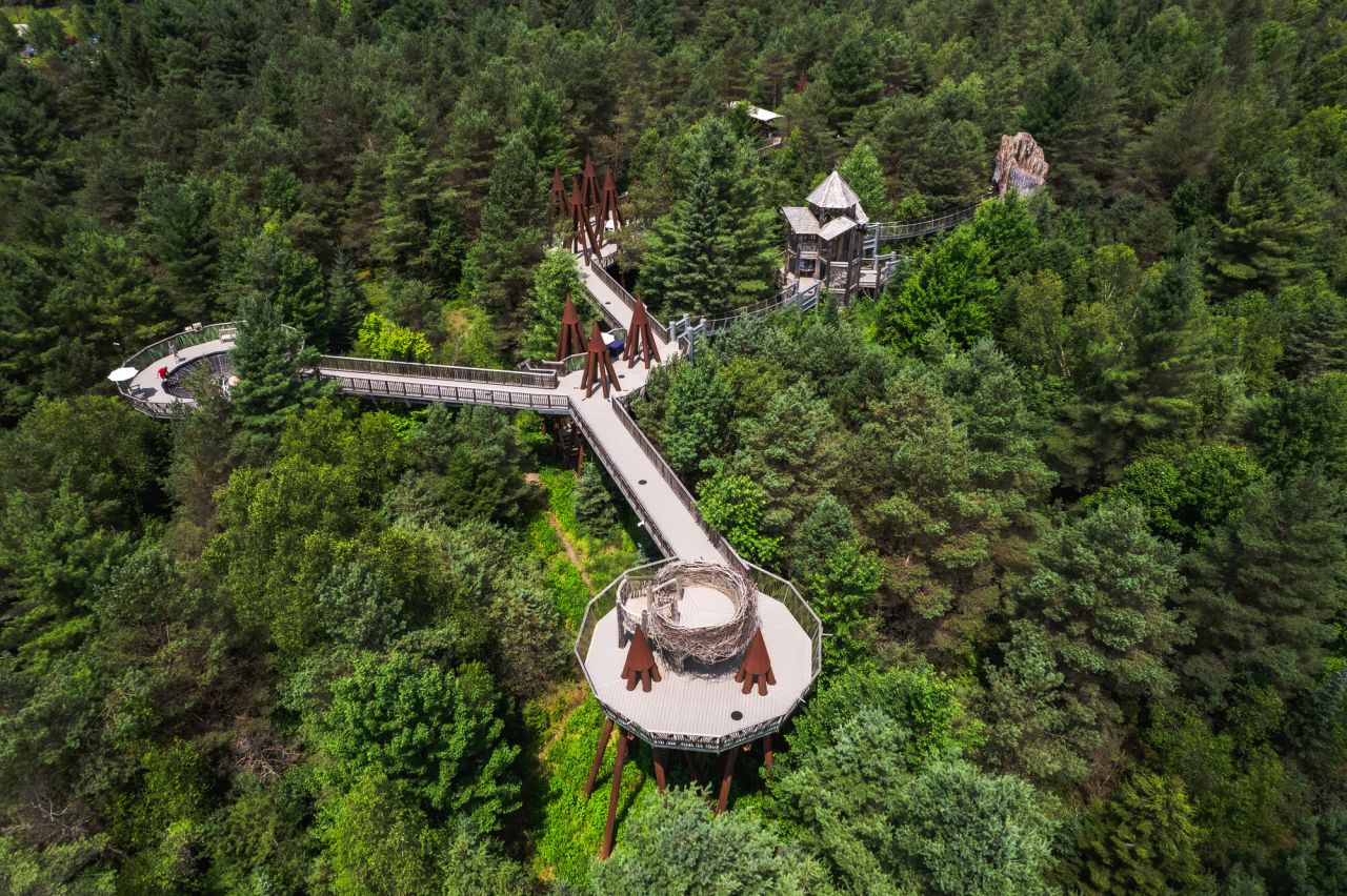 The Wild Center in the summer.