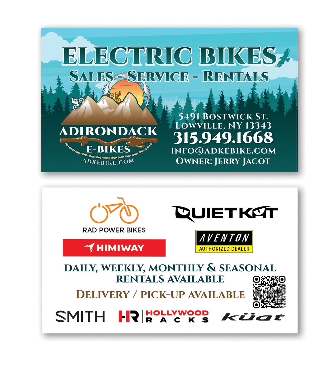 E Bike Card