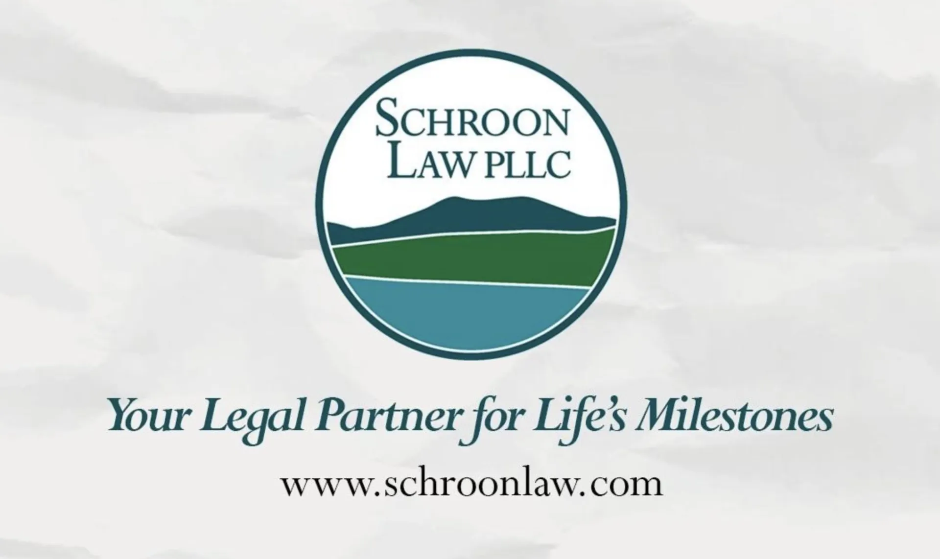 Logo for Schroon Law PLLC - Your Legal Partner for Life's Milestones