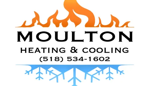 Moulton logo with flames and snowflakes
