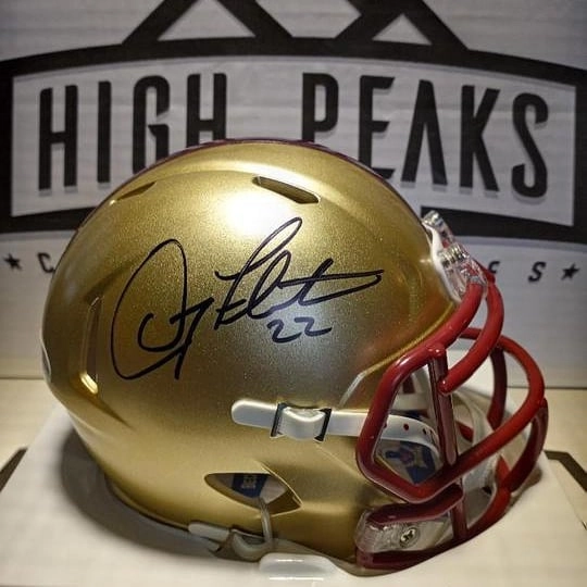 Gold Helmet for High Peaks Sports Collectibles
