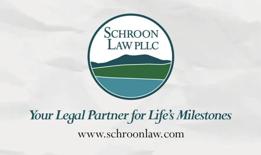 Logo for Schroon Law PLLC - Your Legal Partner for Life's Milestones
