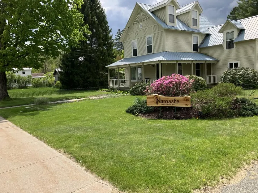 Namaste Inn in the summer sun